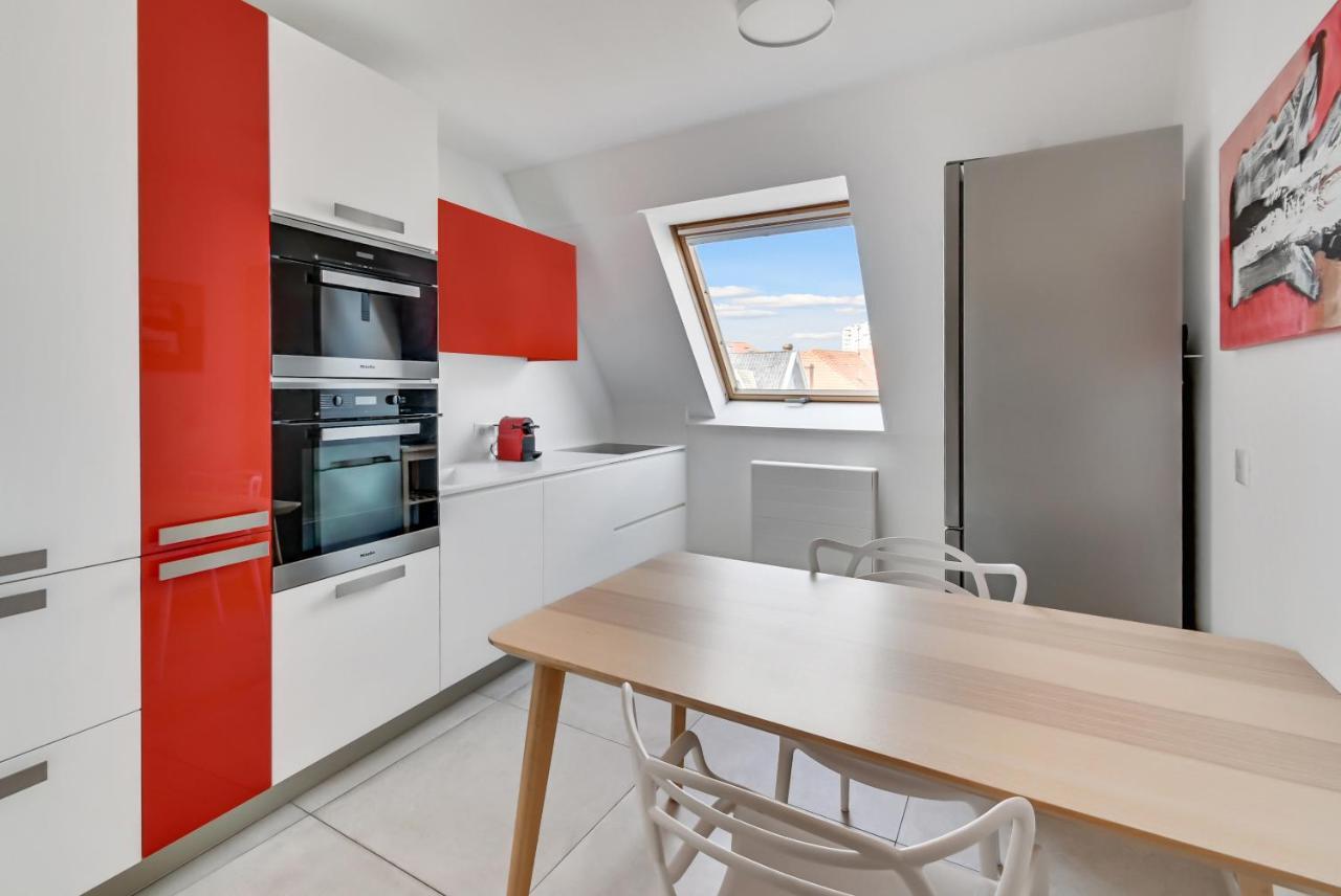 Le Saint-Eloi Luxury Apt Private Parking With Ac 6 Pers Colmar Old Town Exterior foto